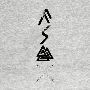 Mash Up Black T-Shirt
